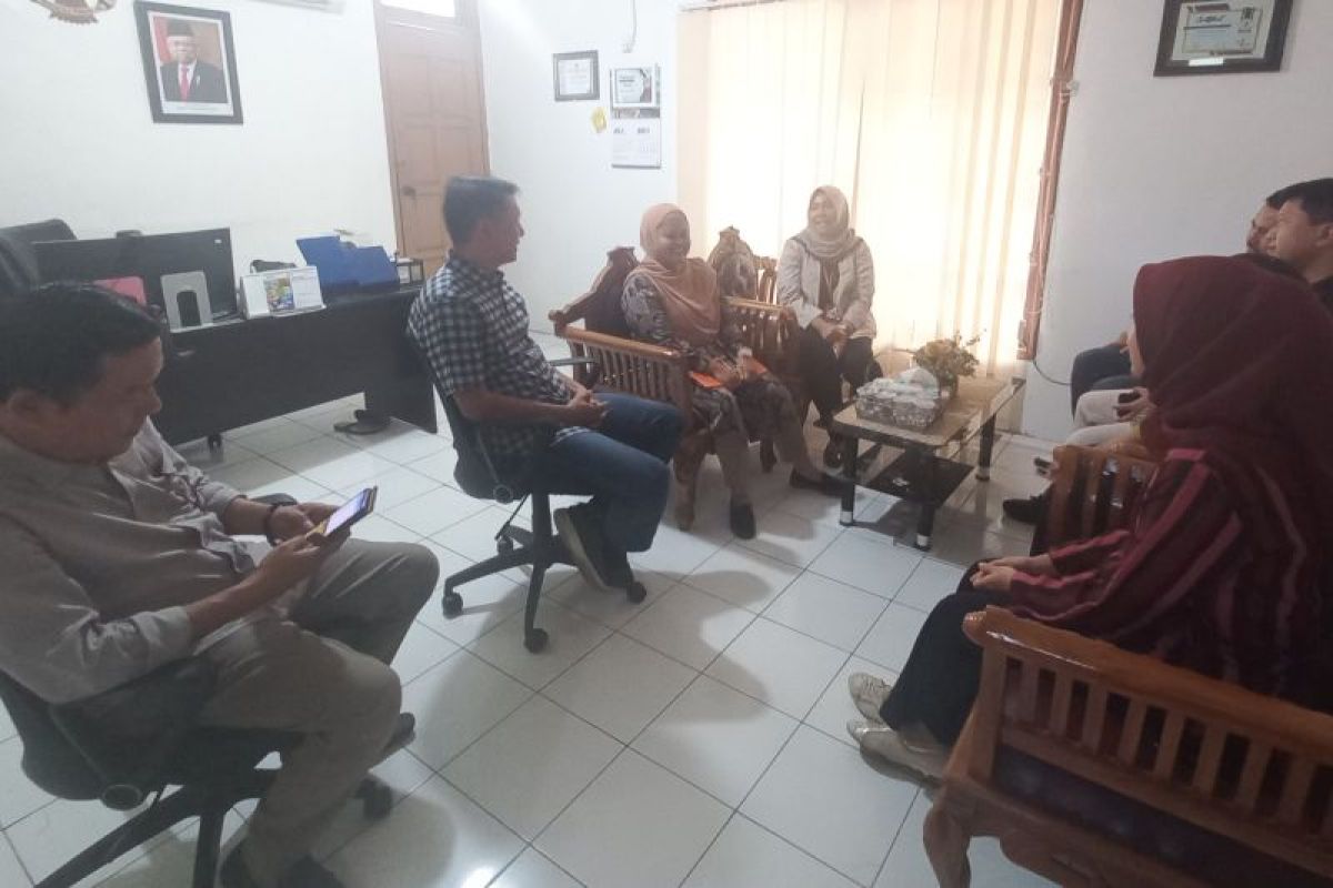 Tim Prodi Ilmu Komunikasi UNP jajaki kerja dengan LKBN Antara Sumbar