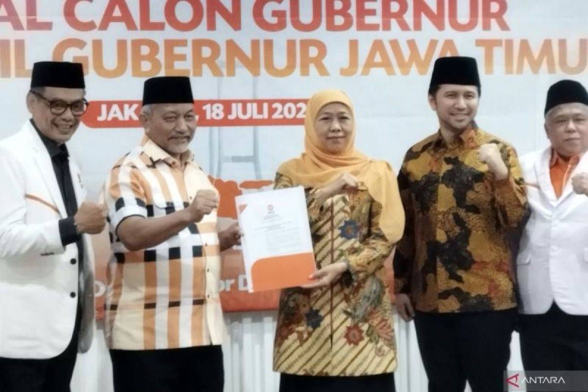 PKS resmi usung pasangan Khofifah-Emil untuk Pilkada Jatim 2024