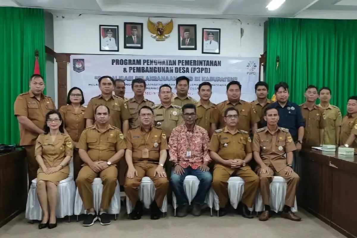 Pemkab berharap P3PD bawa kemajuan bagi desa di Gumas