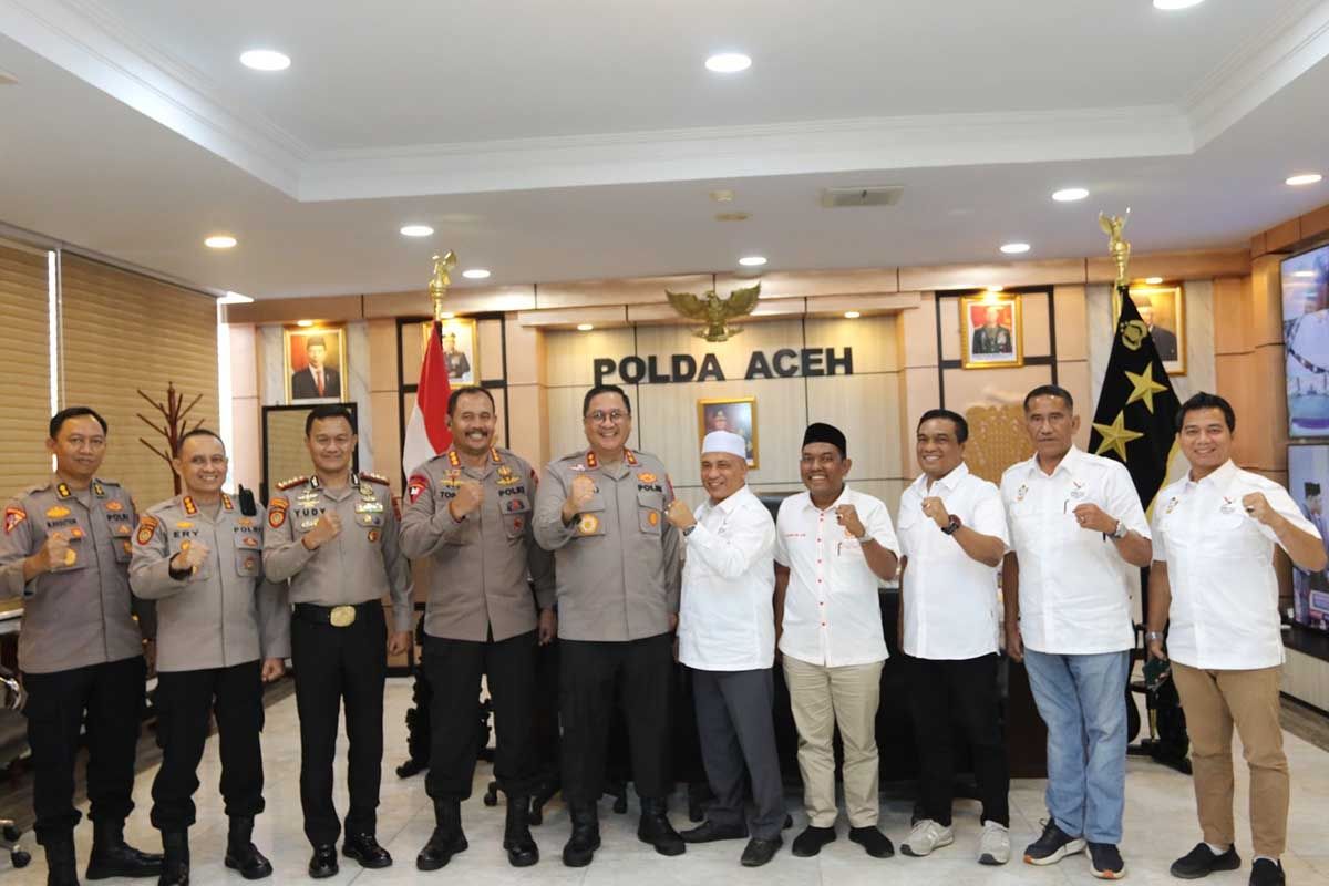 Ketua KONI Aceh temui Kapolda bahas persiapan PON