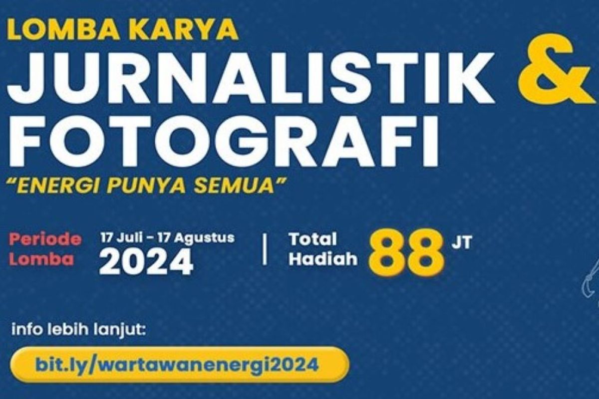 Kementerian ESDM kembali gelar Lomba Karya Jurnalistik dan Fotografi