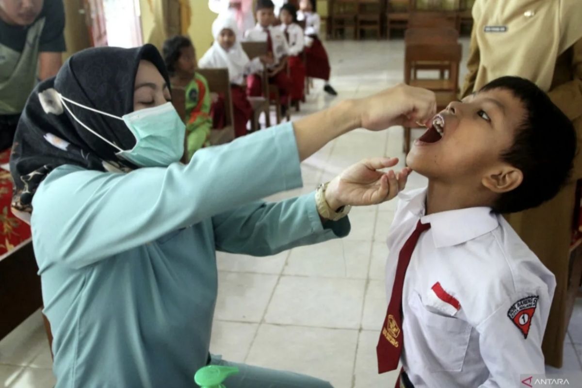 16 juta anak ditargetkan untuk vaksin pada PIN Polio