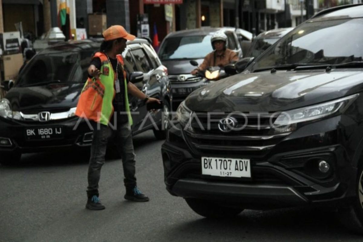 Pelataran toko masuk parkir berlangganan, ini kata Dishub Medan