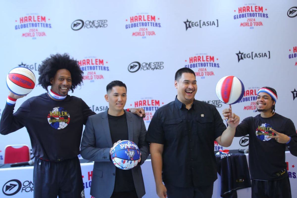 Dito ingin kehadiran Herlem Globetrotters bangkitkan ekosistem basket