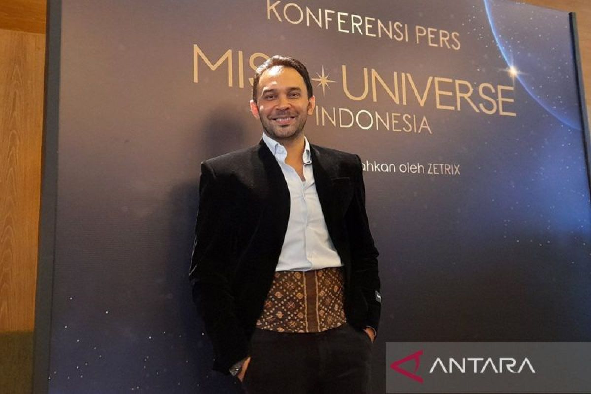 Jordan Zacky resmi jadi direktur nasional Miss Universe Indonesia 2024