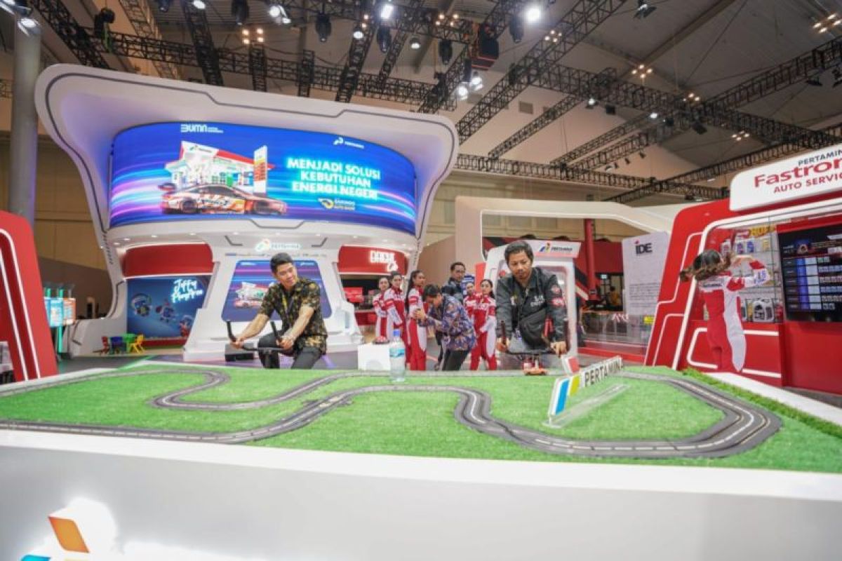 Pertamina sajikan simulator balap hingga hadiah tiket MotoGP di GIIAS