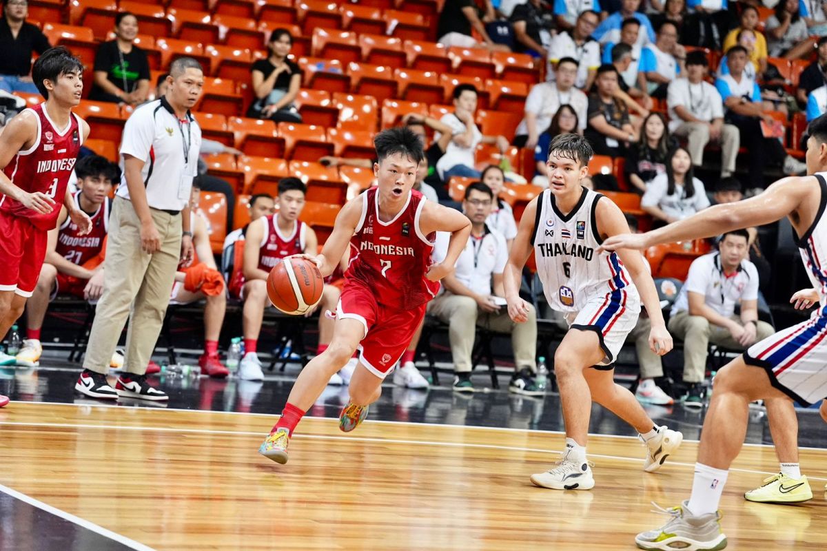 Timnas basket kalahkan Thailand di FIBA U18 Asia Cup SEABA Qualifiers