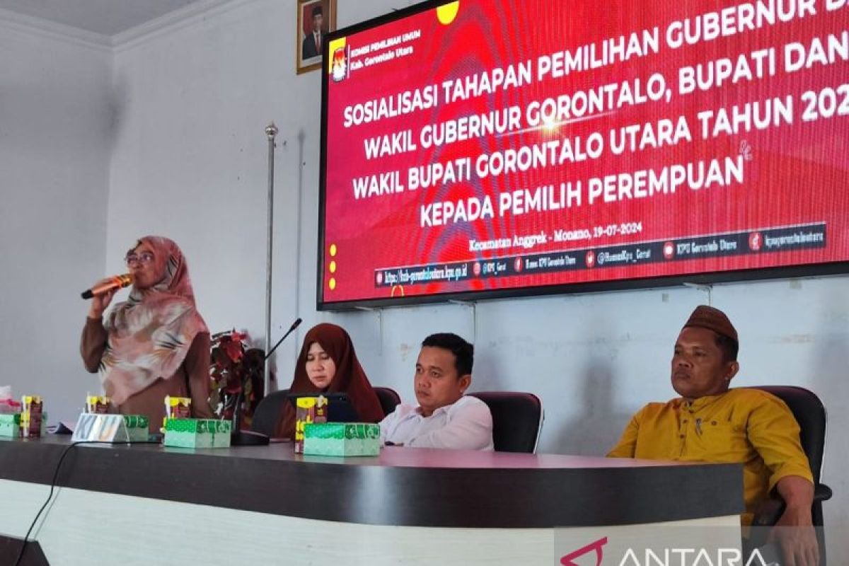 KPU Gorontalo Utara tingkatkan partisipasi perempuan dalam pilkada