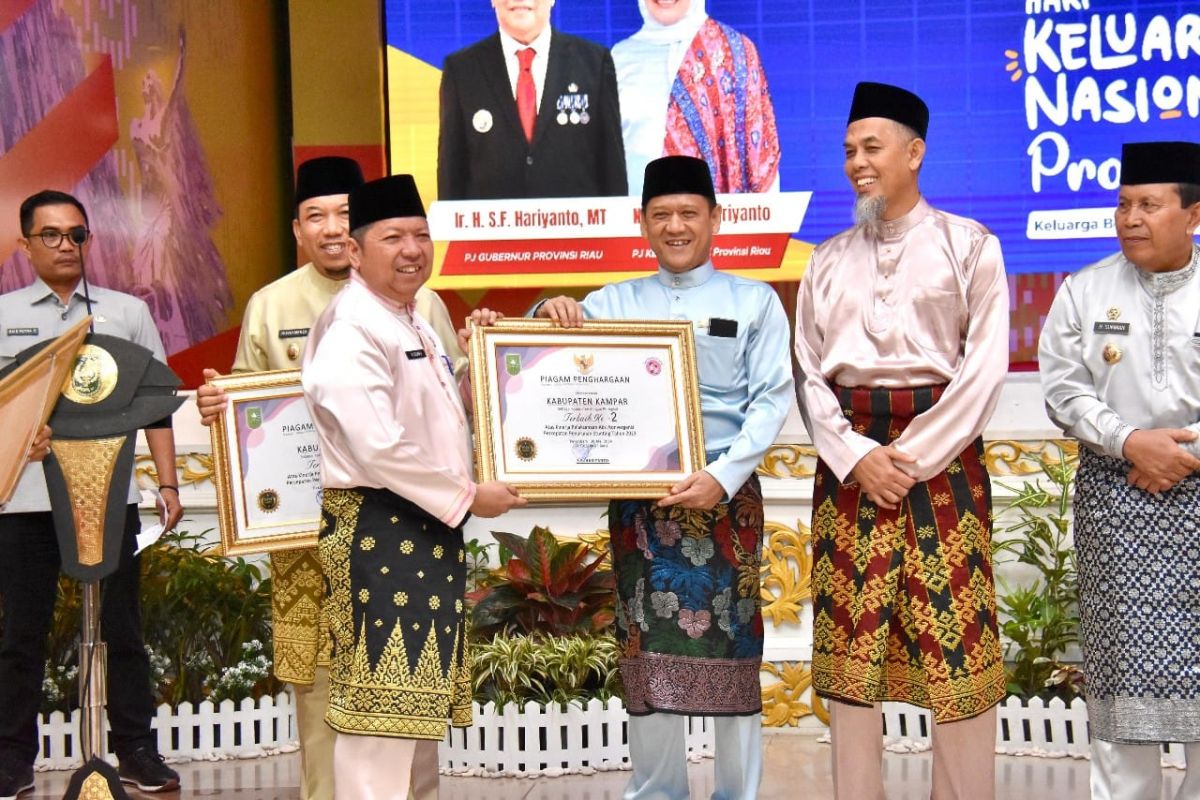 Kampar terbaik II penurunan stunting 2023