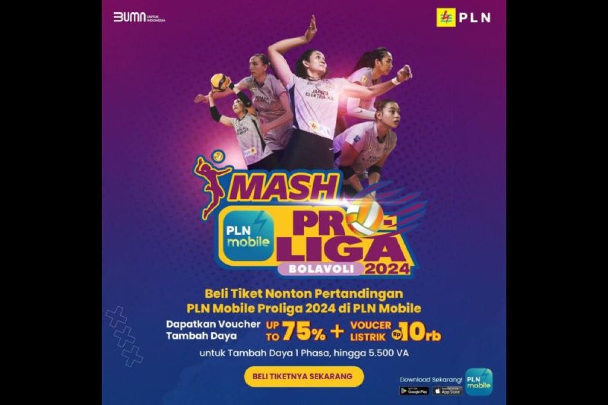 Promo Smash PLN Mobile Proliga 2024 diminati lebih dari 27 ribu pelanggan