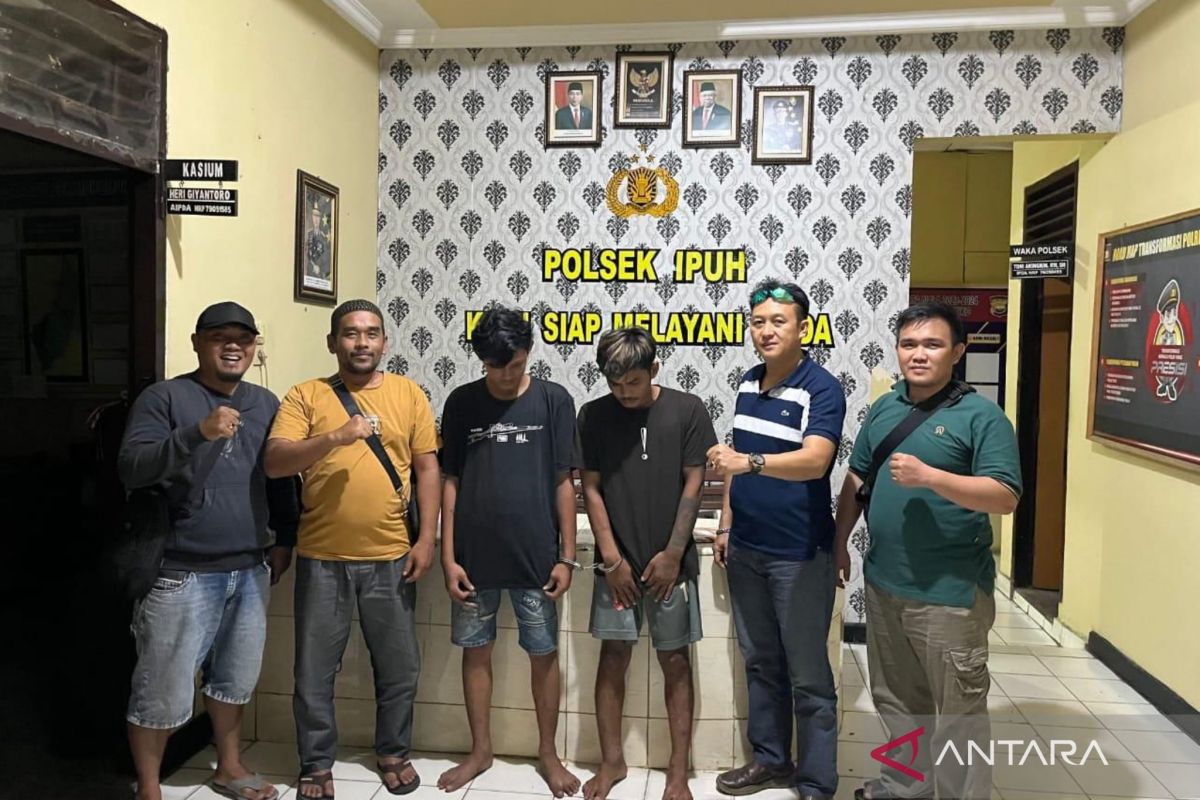 Kepolisian Resor Mukomuko tangkap 2 pelaku pencurian dengan kekerasan