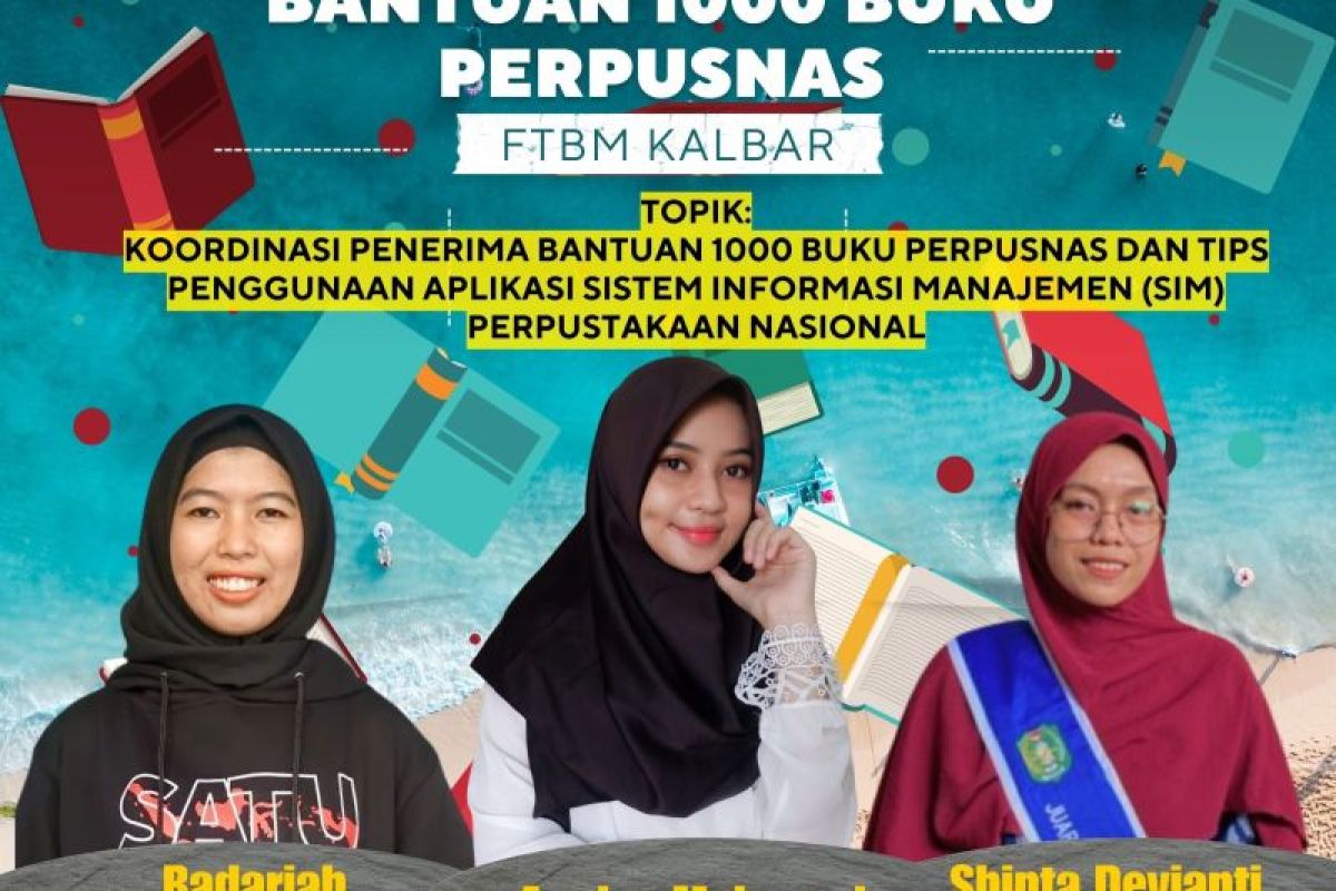 FTBM Kalbar sosialisasikan bantuan 1000 buku - Perpusnas