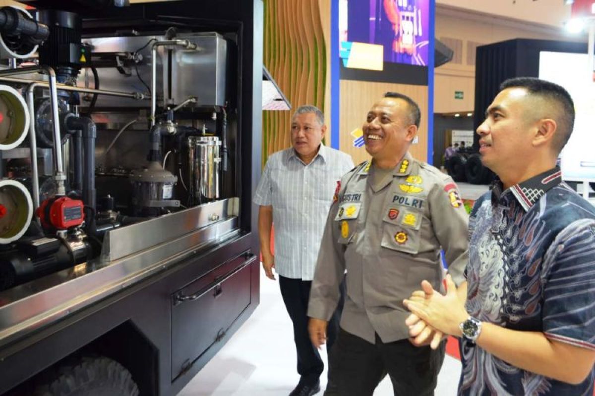 Kendaraan Mobile Water Treatment untuk Korps Brimob Polri Hadir di GIIAS 2024