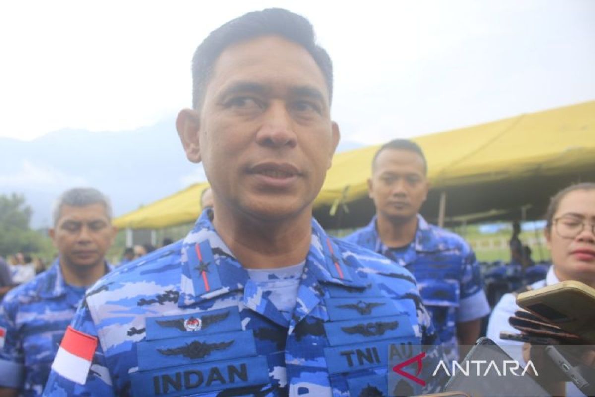 Danlanud jamin keamanan Bandara Sentani saat kunjungan Presiden Jokowi