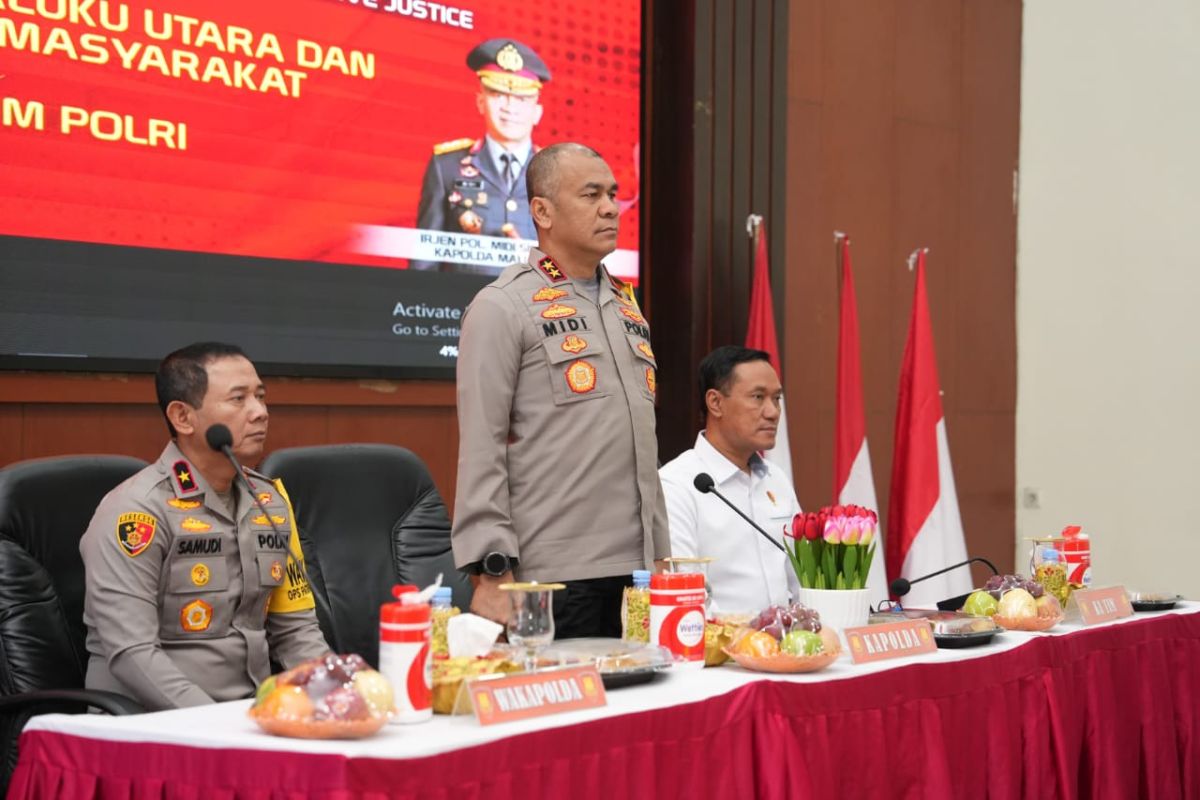 Polda Malut sosialisasikan penyuluhan UU ITE dan restorative justice