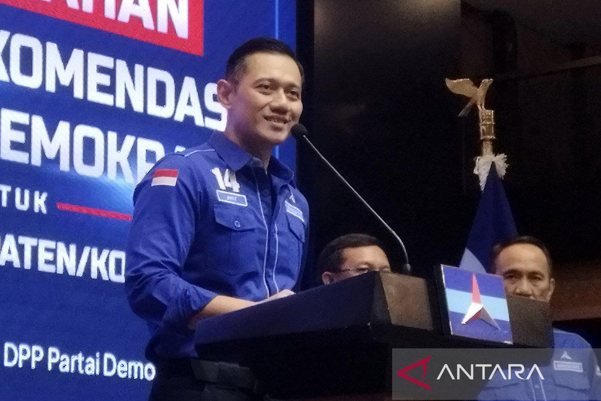 AHY: Demokrat cicil pemberian surat rekomendasi pilkada kabupaten/kota