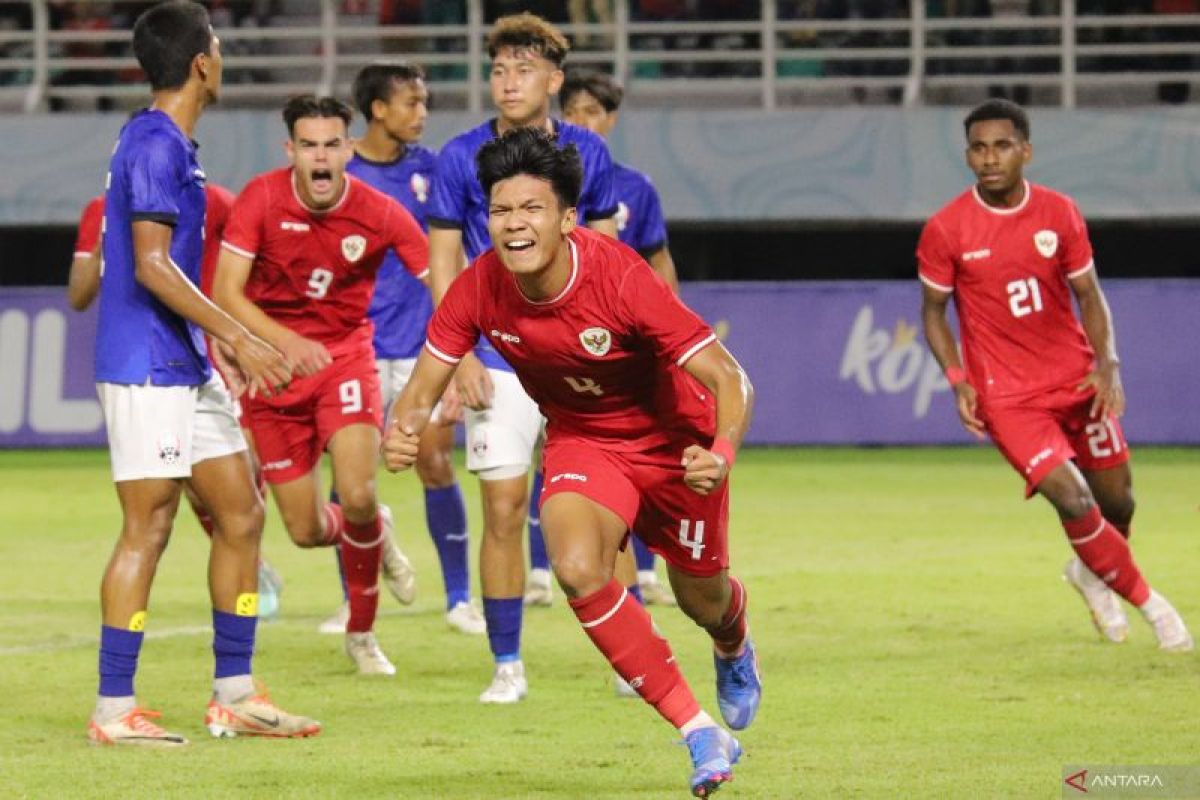 Timnas Indonesia hajar Argentina dengan skor 2-1 di turnamen Korsel