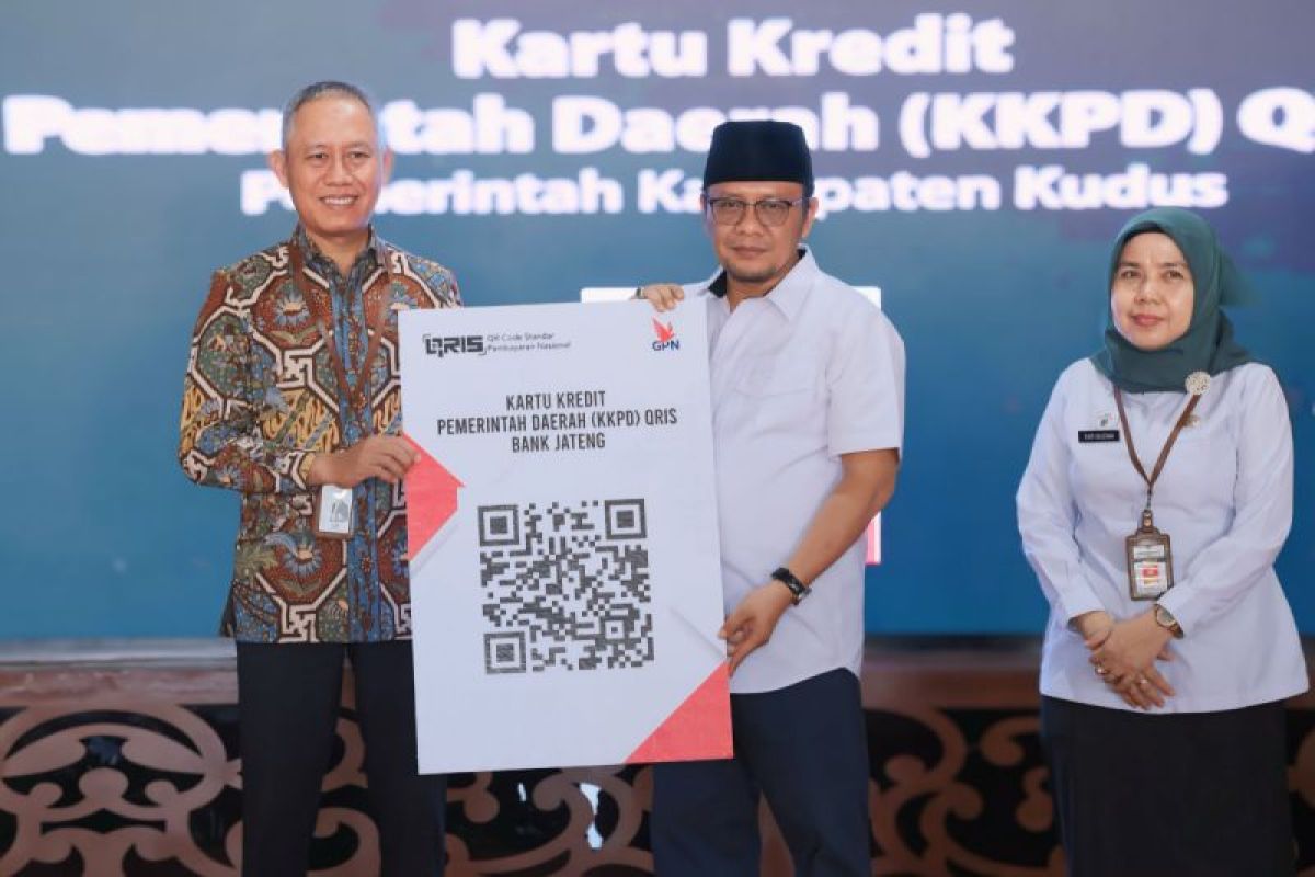 Bank Jateng bersama Pemkab Kudus luncurkan KKPD QRIS