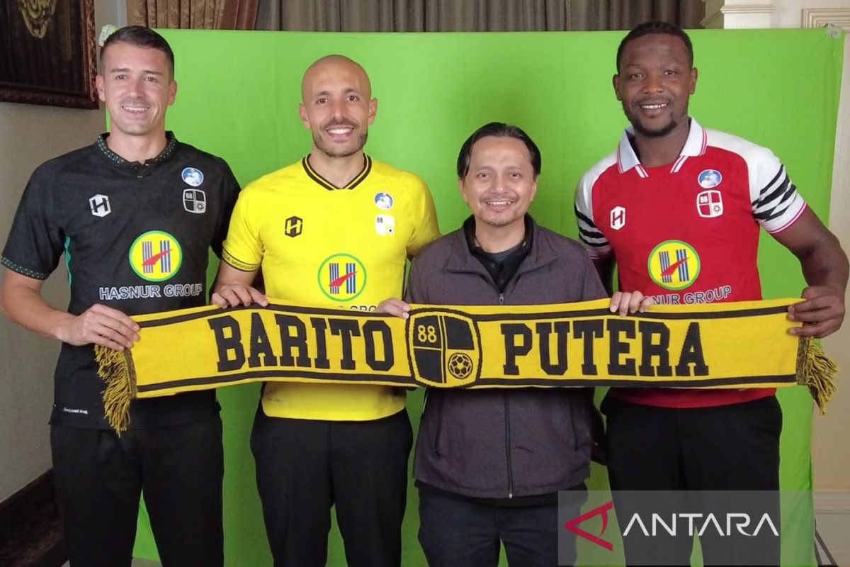 Barito Putera resmikan perekrutan tiga pemain asing baru