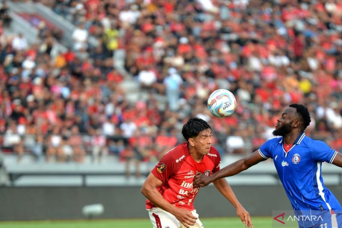 Arema FC kalahkan Bali United 1