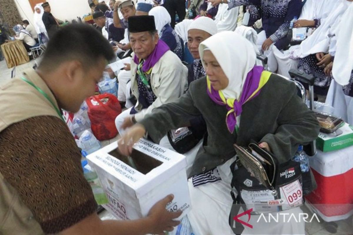 Baznas Sumatera Utara kumpulkan infak jamaah haji Rp225,85 juta