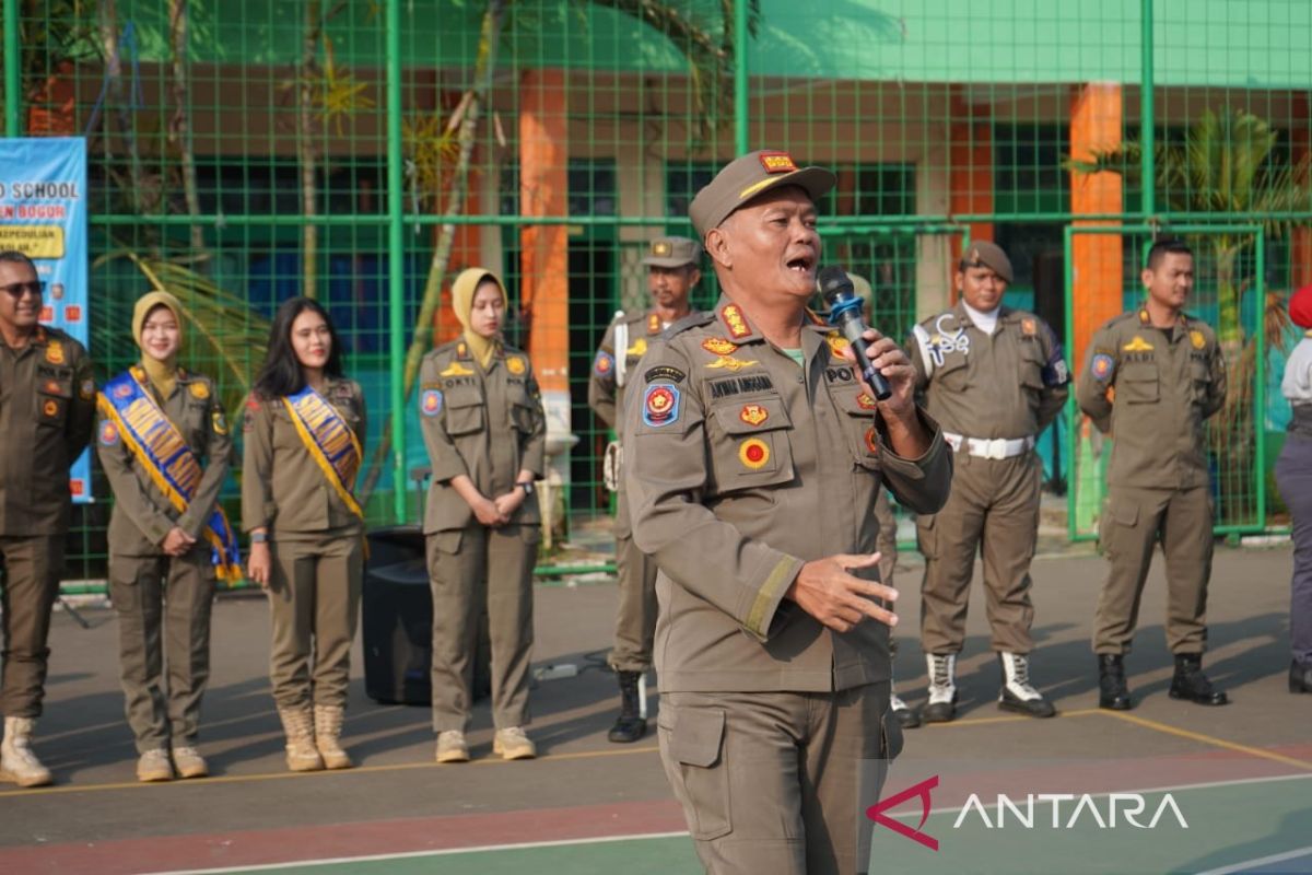 Satpol PP Bogor berupaya tumbuhkan budaya tertib aturan sejak usia dini