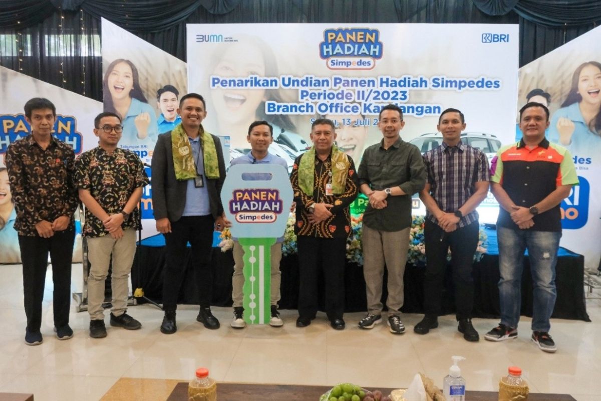 BRI Branch Office Kandangan gelar Panen Hadiah Simpedes Semester II