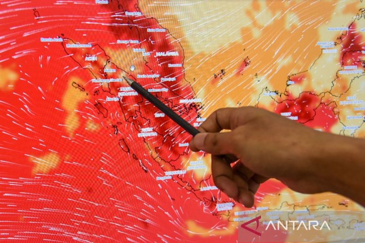 BMKG: Waspadai suhu panas maksimum 36 derajat Celcius di Aceh-NTB