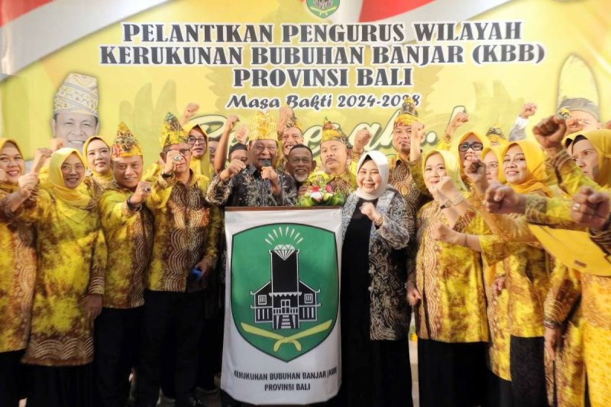 Gubernur Kalsel lantik pengurus Kerukunan Bubuhan Banjar di Bali