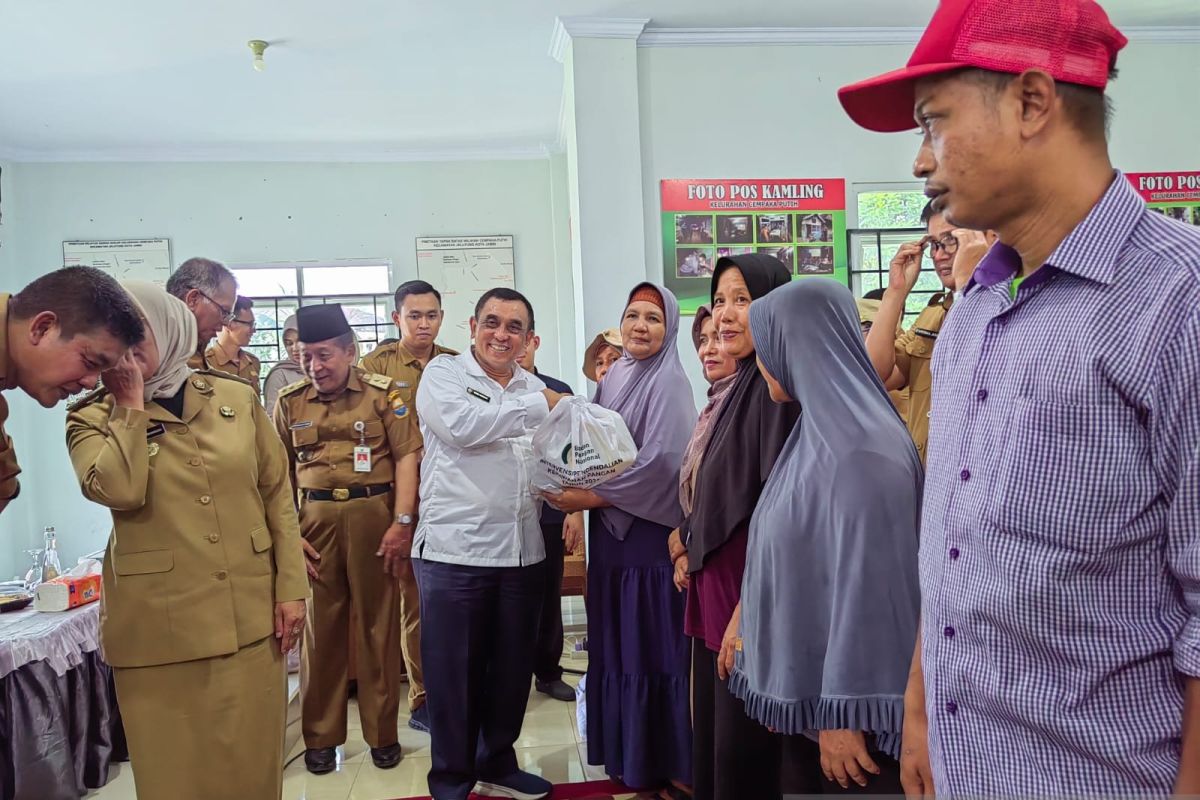 3.699 Keluarga di Jambi terima bantuan intervensi kerawanan pangan dari Bapanas