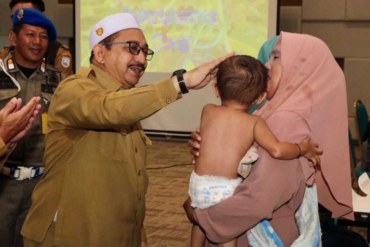 Ratusan anak dua kecamatan di Banjar jalani cek stunting