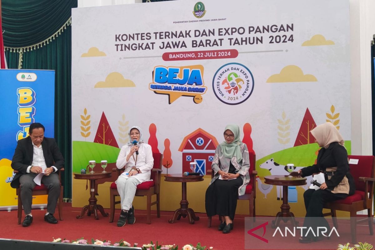 Pemprov Jabar gelar kontes ternak dan ekspo pangan apresiasi produk lokal