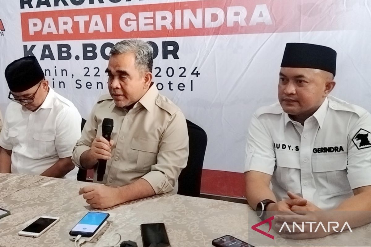 Gerindra deklarasikan Rudy Susmanto maju pada Pilkada Kabupaten Bogor