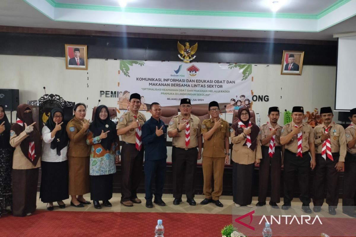 BPOM Rejang Lebong libatkan Pramuka awasi peredaran obat dan makanan