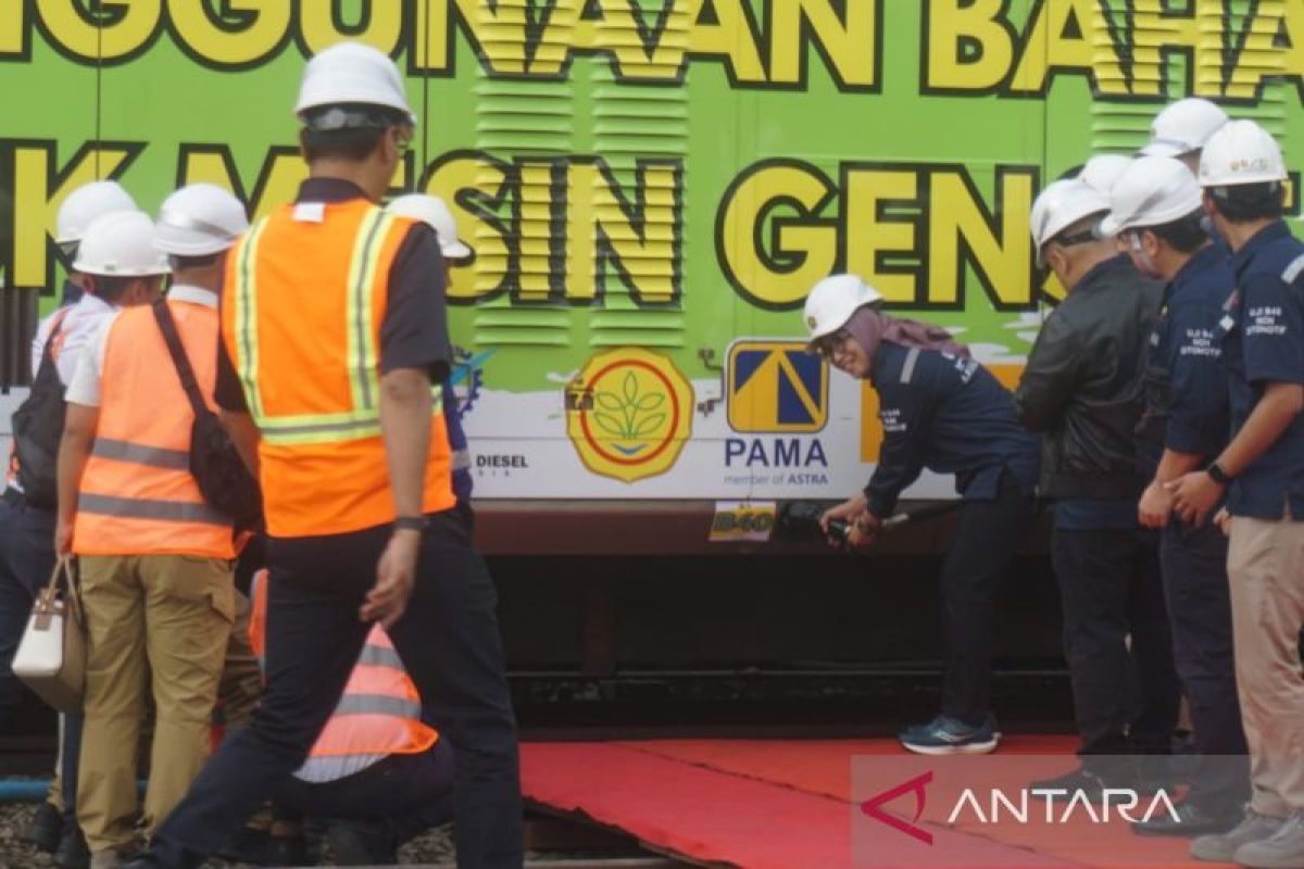 Kementerian ESDM uji coba perdana biodiesel B40 untuk kereta api