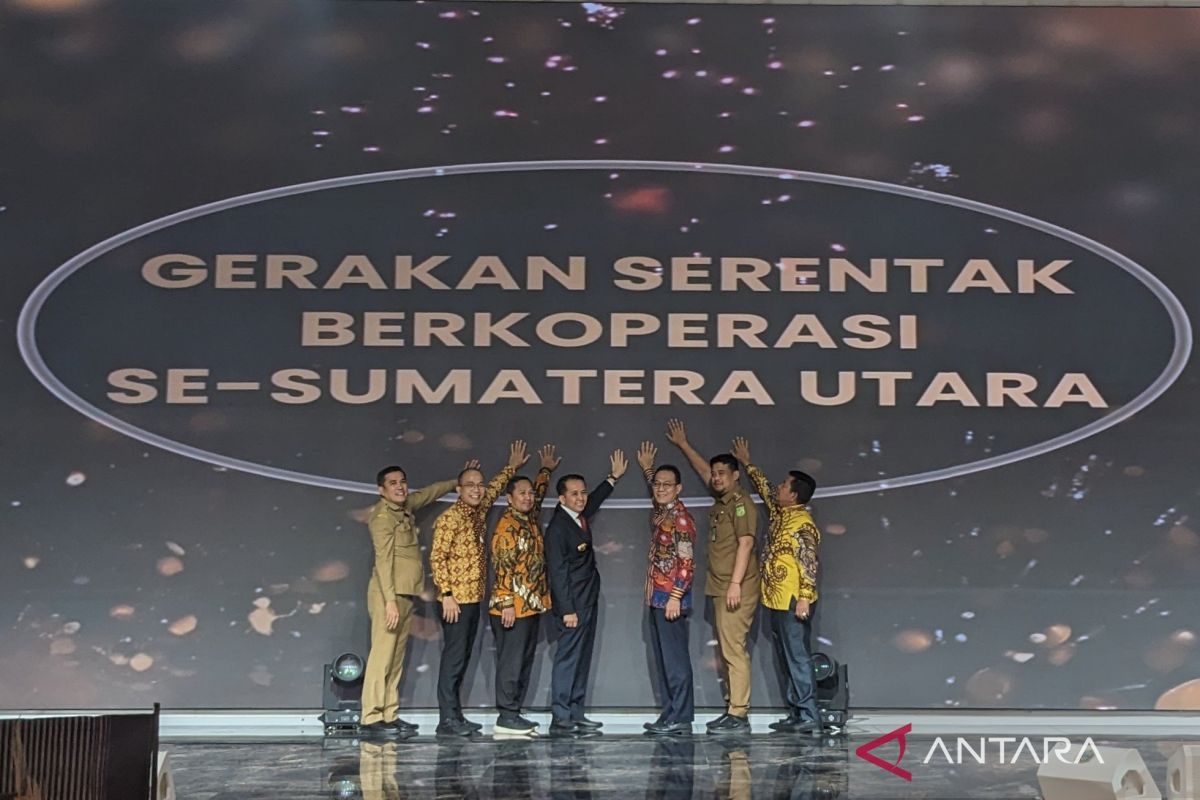 Pemprov Sumut: Gerakan Serentak Berkoperasi bangun kesadaran