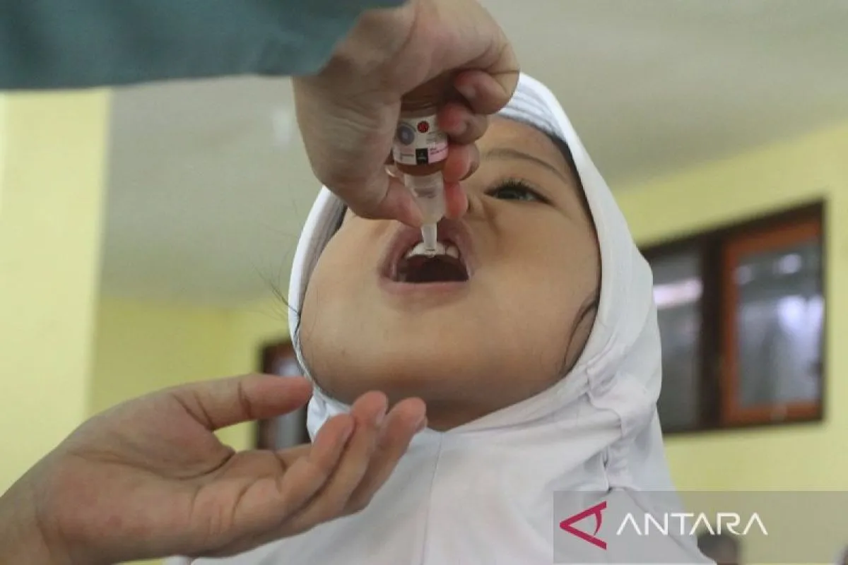 Dinkes DKI bilang vaksin polio aman