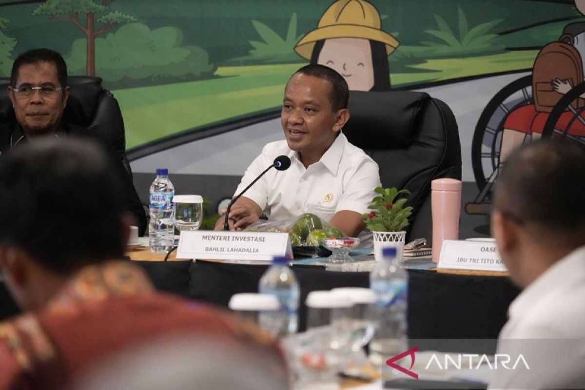 Menteri Bahlil pastikan kesiapan Papua gelar acara Hari Anak Nasional