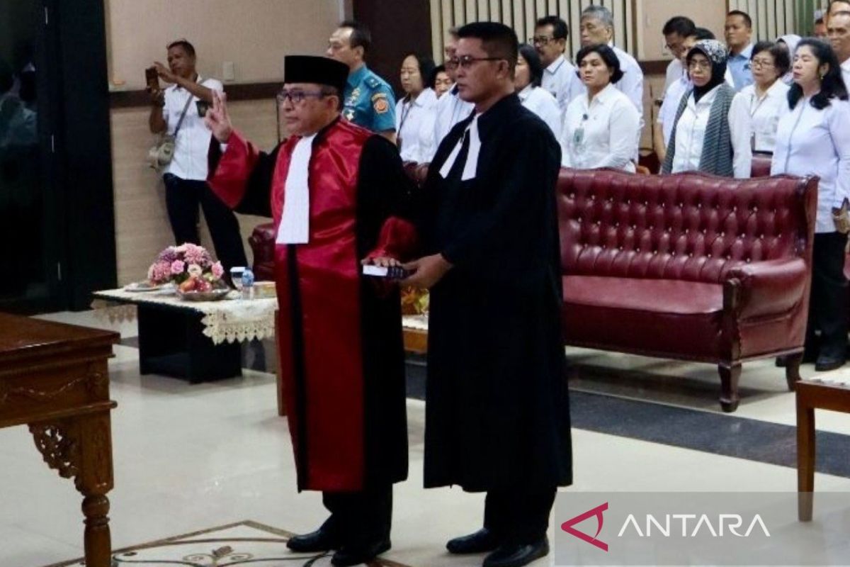 Djaniko Girsang dilantik jadi Wakil Ketua Pengadilan Tinggi Medan