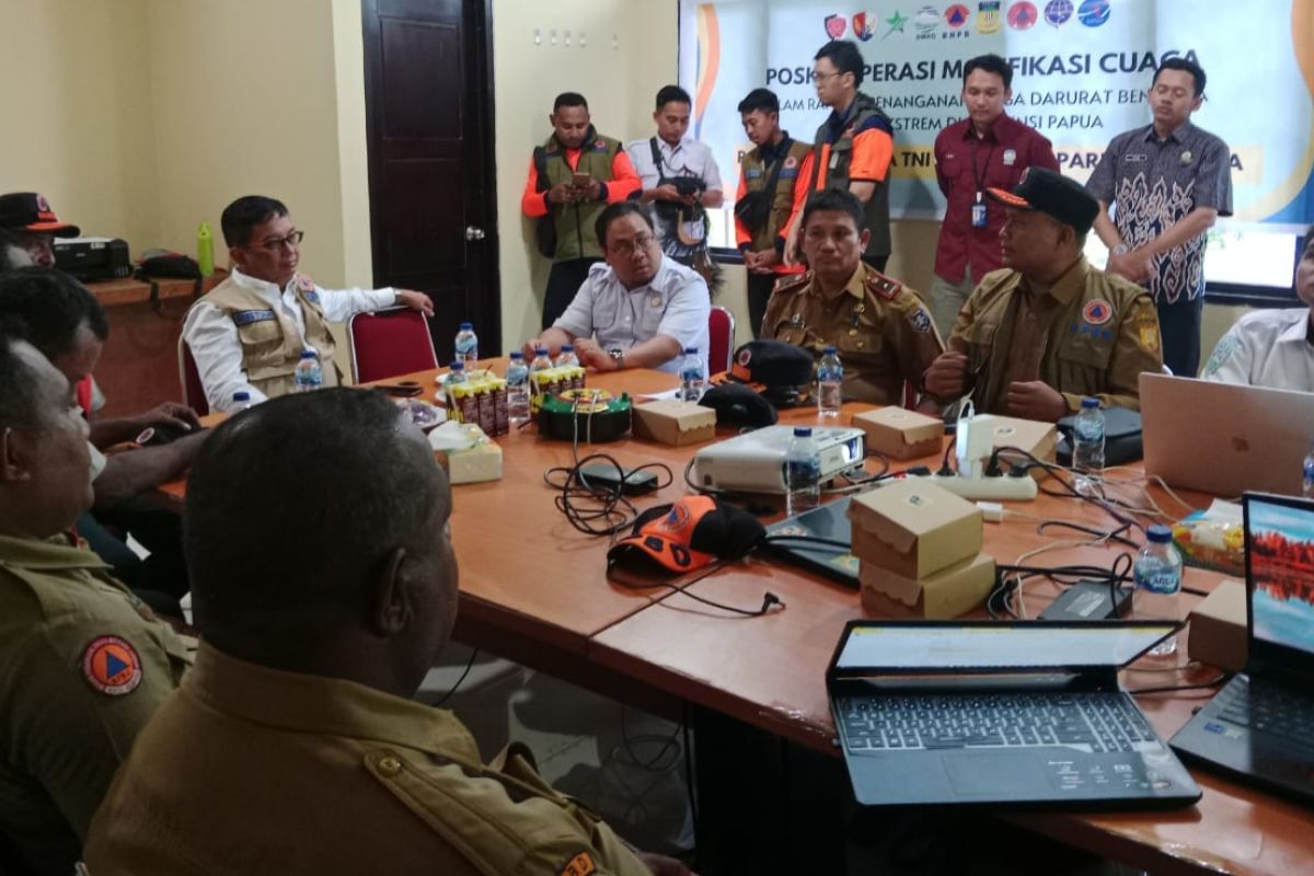 BNPB terapkan TMC saat kunjungan Presiden di Papua