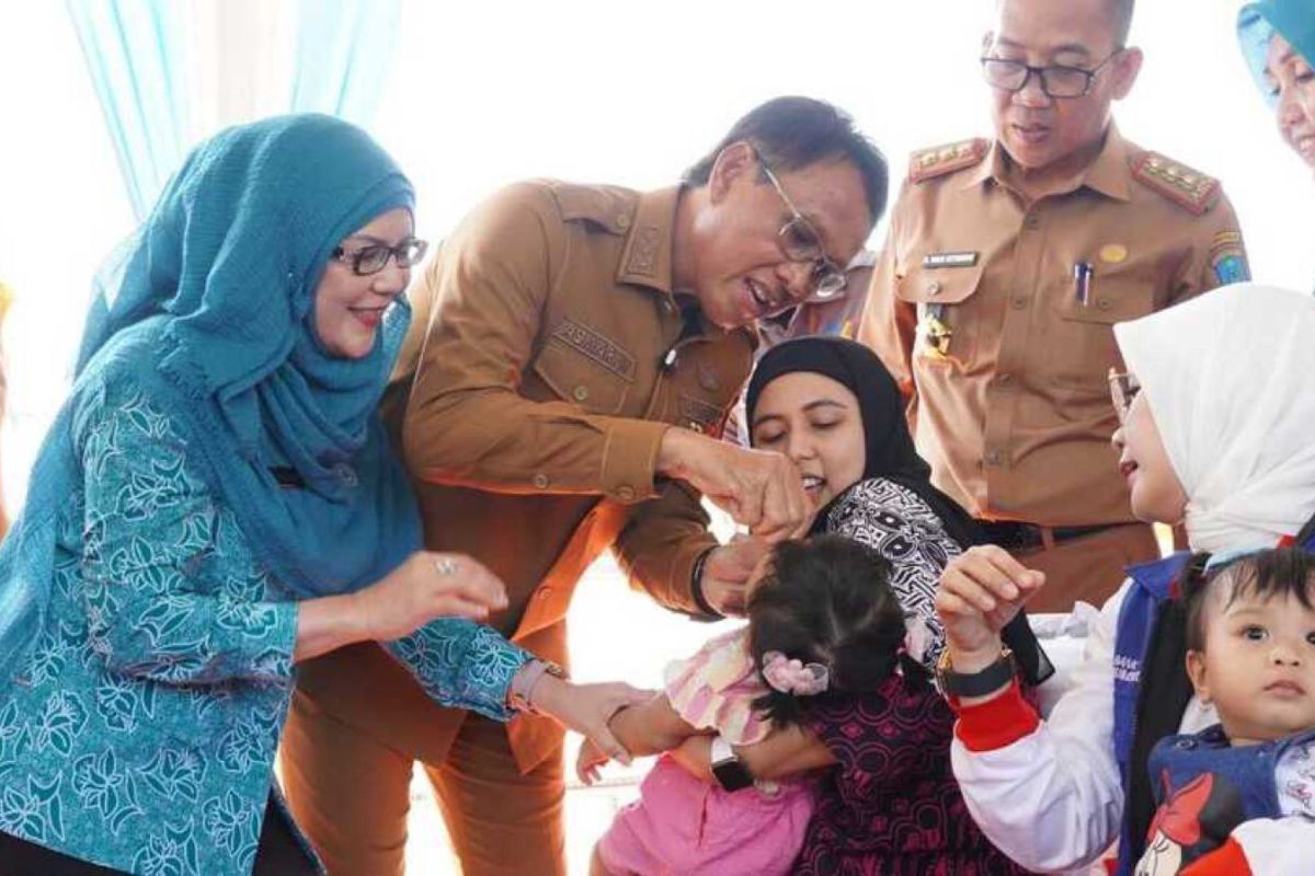 Pemkab OKI targetkan 104.200 anak untuk vaksin polio pada PIN 2024