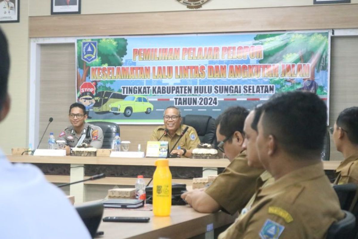 Pemkab HSS sosialisasiikan pemilihan pelajar pelopor keselamatan LLAJ