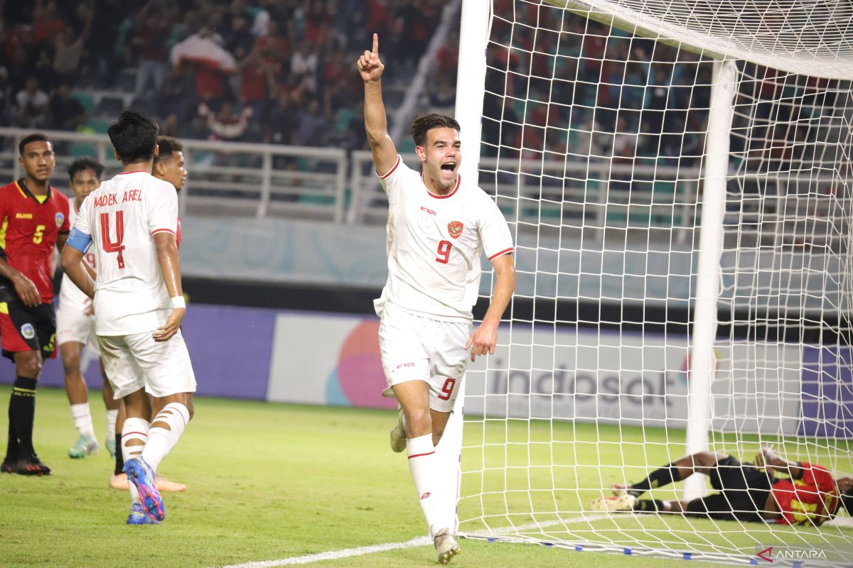 Indonesia sempurna di Grup A setelah bantai Timor Leste 6-2