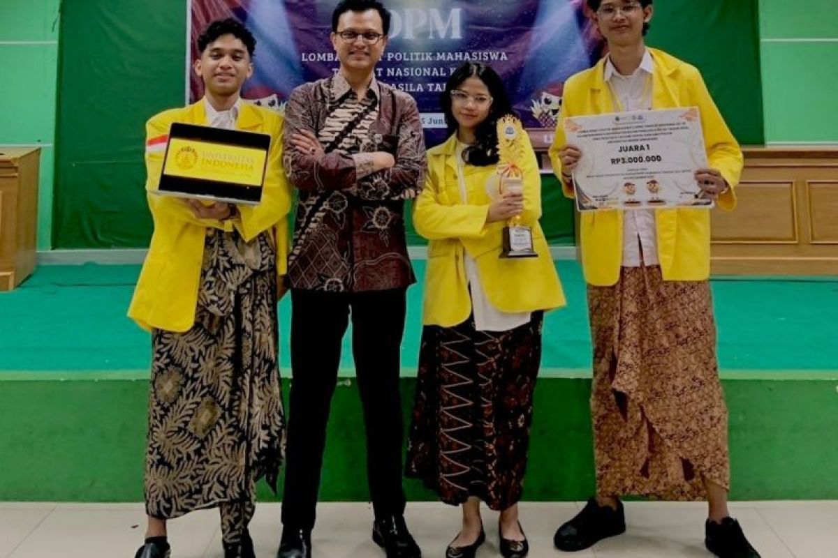 Mahasiswa UI raih juara pertama  pada kompetisi debat politik