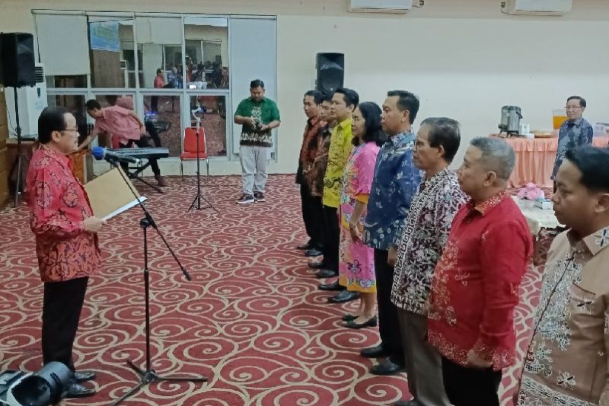 Pengurus YP-GKE Palangka Raya dilantik, Teras Narang minta dibuat program terperinci