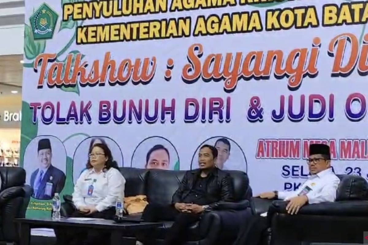 Kemenag Batam kampanyekan penolakan aksi bunuh diri-judi online