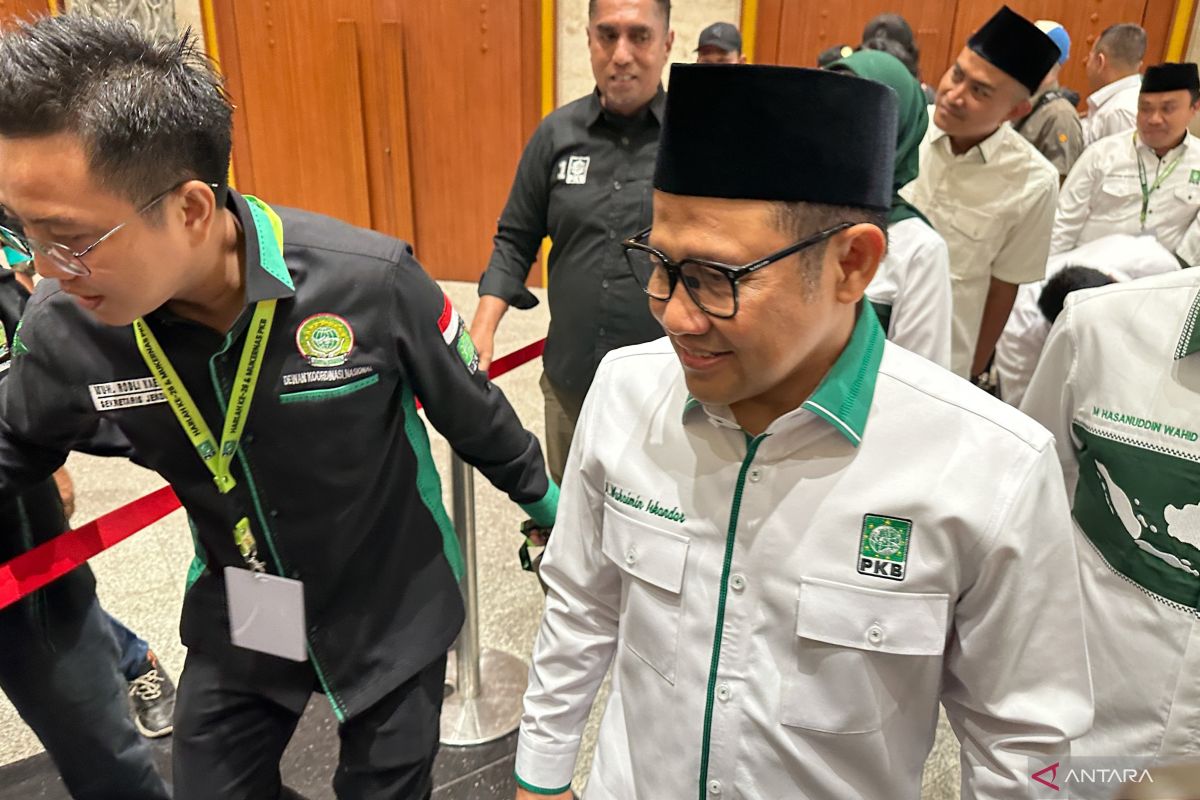 Cak Imin tiba di JCC untuk hadiri Mukernas PKB