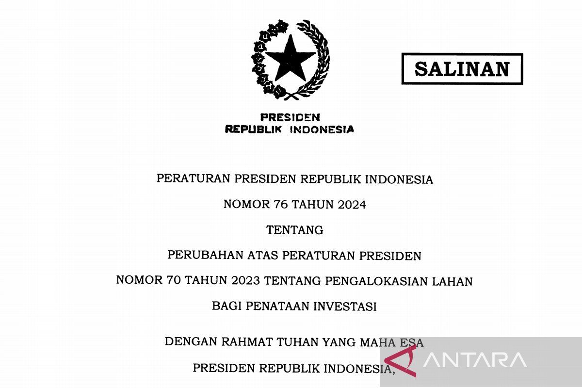 Jokowi terbitkan Perpres distribusi izin tambang untuk ormas keagamaan