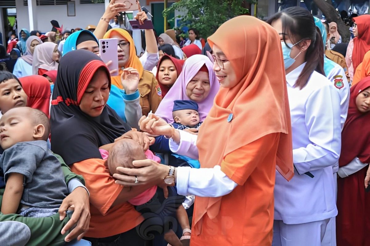 Pemkab Banggai ajak warga sukseskan PIN Polio wujudkan generasi sehat