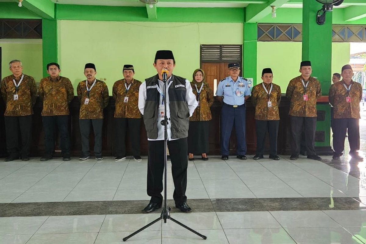 Kakanwil Kemenag Jateng pimpin pembubaran Satgas Embarkasi Solo